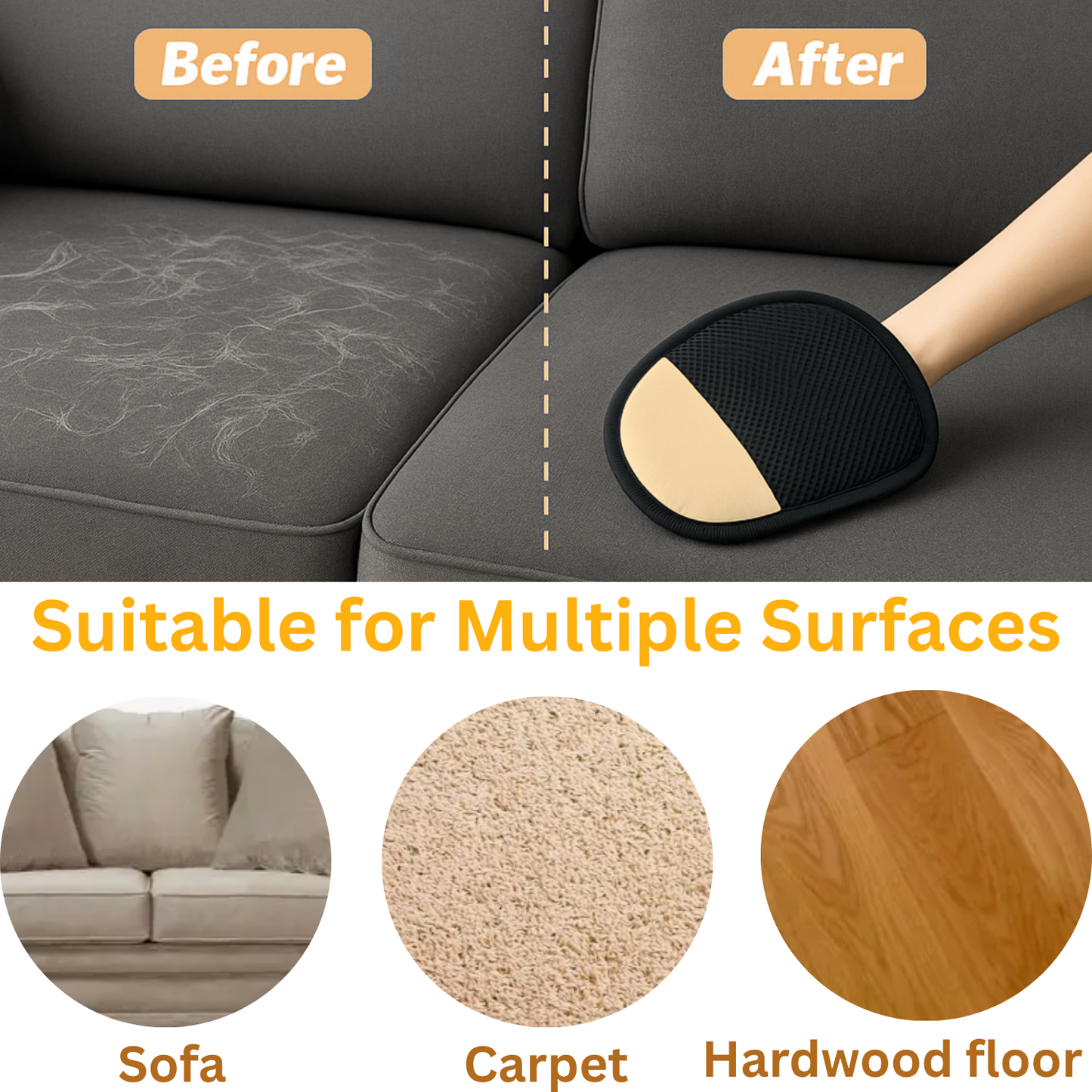 FurSweep™ -  #1 Best-Selling Pet Cleaning Glove